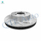 Front Drilled Slotted Brake Disc Rotors 288.15mm For 2002-2007 Jeep Liberty