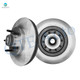 Front 331mmDisc Brake Rotor and Hub Assembly For 2004 Ford F-150 Heritage RWD