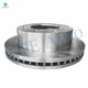 Set of 4 Front 355mm-Rear 360mm Brake Disc Rotors For 2011-2015 Chevrolet Silverado 3500 HD