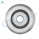 Front Brake Disc Rotors 260mm For 1998-2002 Honda Accord