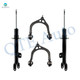 Set of 4 Front Upper Control Arm Ball Joint-Suspension Strut Assembly For 2015-2020 Dodge Charger