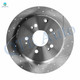 Set of 4 Front 330mm-Rear 334mm Drilled Slotted Brake Disc Rotors For 2010-2013 Acura ZDX