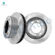 Front 330.95mm Brake Disc Rotors For 2004 Ford F-550 Super Duty