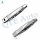 Pair of 2 Front Rear Left Driver Outside Door Handle For 2007-2014 GMC Yukon XL 1500