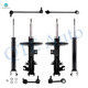 Set of 8 Front Sway Bar Link-Suspension Strut Assembly-Rear Sway Bar Link-Shock Absorber For 2009-2014 Nissan Murano