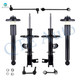 Set of 8 Front Sway Bar Link-Suspension Strut Assembly-Rear Sway Bar Link-Complete Shock Absorber Kit For 2013-2019 Nissan Pathfinder