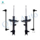 Set of 4 Front Sway Bar Link-Suspension Strut Assembly For 2006 Acura MDX