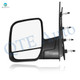Left Driver Side Manual Foldaway View Mirror Dual Glass Chrome/Flat Black Textured For 2003 2004 Ford E-150 Club Wagon Left Driver Side Manual Foldaway View Mirror Dual Glass Chrome/Flat Black Textured For 2003 2004 Ford E-150 Club Wagon
