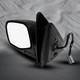 Pair of 2 Left Driver-Right Passenger Side Power Foldaway View Mirror Black Textured 3H3P For 1998-2005 Mazda B3000