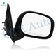 Right Passenger Side Manual Foldaway View Mirror Chrome/Convex+Warning Black Textured For 2003-2009 Dodge RAM 2500 Right Passenger Side Manual Foldaway View Mirror Chrome/Convex+Warning Black Textured For 2003-2009 Dodge RAM 2500