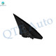 Left Driver Side Power Non-Folding W/Texturedcover View Mirror Blacksmooth+Blacktextured Cover 4H3P For 2006-2010 Ford Fusion