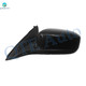 Pair of 2 Left Driver-Right Passenger Side Power Foldaway View Mirror Black Smooth For 2003-2007 Honda Accord