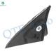 Pair of 2 Left Driver-Right Passenger Side Power Foldaway View Mirror Black Smooth For 2003-2007 Honda Accord