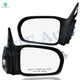 Pair of 2 Left Driver-Right Passenger Side Power Non-Folding View Mirror Light Textured For 2001-2005 Honda Civic