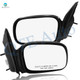 Pair of 2 Left Driver-Right Passenger Side Power Non-Folding View Mirror Lighttextured For 2006-2011 Honda Civic
