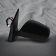 Left Driver Side Mirror, Power Heated Paintable Manual Folding View Mirror For 2009-2013 Toyota Corolla