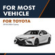 Left Driver Side Mirror, Power Non-Heated Paintable Manual Folding View Mirror For 2018-2024 Toyota Camry