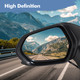 Left Driver Side Mirror, Power Non-Heated Paintable Manual Folding View Mirror For 2018-2024 Toyota Camry