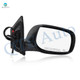 Right Passenger Side Mirror, Power Heated Paintable Manual Folding View Mirror For 2009-2013 Toyota Corolla