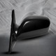 Left Driver Side Power Heated Nonfolding Usa Built View Mirror Chrome/Flat Black Smooth 5H5P For 2002-2006 Toyota Camry