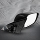 Pair of 2 Left Driver-Right Passenger Side Power Foldaway View Mirror Black Textured For 2005-2011 Toyota Tacoma