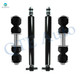 Set of 4 Front Sway Bar Link-Shock Absorber For 1984-1995 Toyota Pickup RWD