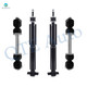 Set of 4 Front Sway Bar Link-Shock Absorber For 2004 Ford F-150 Heritage RWD