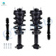 Set of 4 Front Sway Bar Link-Quick Complete Strut-Coil Spring Assembly For 2015-2020 GMC Yukon XL