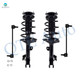 Set of 4 Front Sway Bar Link-Quick Complete Strut-Coil Spring Assembly For 2004-2006 Lexus RX330