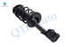 Set of 4 Front Sway Bar Link-Quick Complete Strut-Coil Spring Assembly For 2010-2015 Lexus RX450H