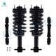 Set of 4 Front Sway Bar Link-Quick Complete Strut-Coil Spring Assembly For 2011-2014 Chevrolet Suburban 1500