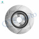 Set of 4 Front 319.7mm-Rear 334mm Drilled Slotted Brake Disc Rotors For 2009-2014 Acura TL