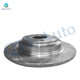 Set of 4 Front 319.7mm-Rear 334mm Drilled Slotted Brake Disc Rotors For 2009-2014 Acura TL