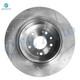 Set of 4 Front 319.7mm-Rear 334mm Drilled Slotted Brake Disc Rotors For 2009-2014 Acura TL