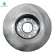 Front 256.05mm Brake Disc Rotors For 2013-2015 Chevrolet Spark