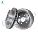 Front 294.9mm Drilled Slotted Brake Disc Rotors For 1995-2000 Chevrolet Tahoe