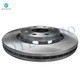 Front 256.05mm Brake Disc Rotors For 2004-2009 Suzuki Swift+