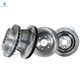 Set of 4 Front 294.9mm-Rear 330.2mm Drilled Slotted Brake Disc Rotor For 2000 Chevrolet Tahoe