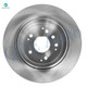 Rear 282mm Brake Disc Rotors For 1999-2008 Acura TL