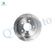 Rear 300mm Drilled Slotted Brake Disc Rotors For 2013-2015 BMW X1