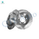 Rear 262mm Drilled Slotted Brake Disc Rotors For 2013 2014 Hyundai Elantra Coupe
