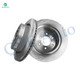 Rear 348mm Brake Disc Rotors For 2012-2018 Ford F-150