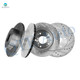 Set of 4 Front 282mm-Rear 260mm Drilled Slotted Brake Disc Rotors For 2013-2015 Honda Civic