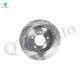 Rear 262mm Drilled Slotted Brake Disc Rotors For 2014-2020 KIA Soul