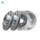 Set of 4 Front 262mm-Rear 260mm Brake Disc Rotors For 2012 Honda Civic