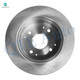 Rear 260mm Brake Disc Rotors For 1998 1999 Acura CL