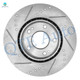 Set of 4 Front 280mm-Rear 262mm Drilled Slotted Brake Disc Rotors For 2020-2022 Hyundai Venue