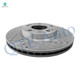 Set of 4 Front 280mm-Rear 262mm Drilled Slotted Brake Disc Rotors For 2020-2022 Hyundai Venue