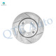 Set of 4 Front 280mm-Rear 262mm Drilled Slotted Brake Disc Rotors For 2020-2022 Hyundai Venue