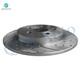 Rear 259mm Drilled Slotted Brake Disc Rotors For 2012-2015 Toyota Prius Plug-IN